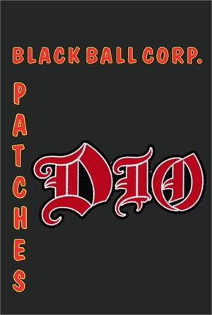 Dio - Logo - 3.75 x 2 in. Printed Woven Patch Image