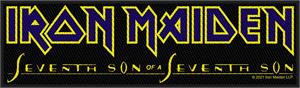 Iron Maiden Seventh Son Logo - Super Strip Patch Image