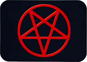 Star In Circle Large Sticker Image