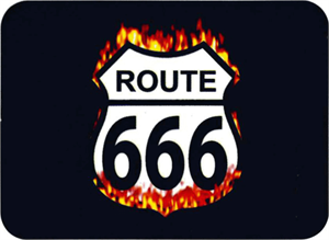 Route 666 - Mini Sticker Image