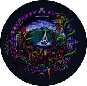 Rainforest - Mike Dubois - Round Sticker Image