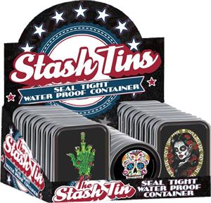 Halloween Themed - Mixed Size Stash Tin Display Image