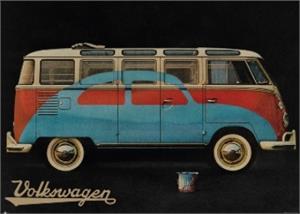 VW Camper Van Giant Poster - 54.6" x 39"