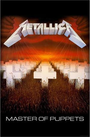 Metallica - Master of Puppets Textile/Fabric Poster Image
