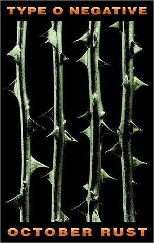 Type O Negative October Rust Textile/Fabric Poster Image