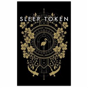 Sleep Token Even In Arcadia Crest Textile Poster Image