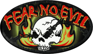 Fear No Evil - Large - 4.5" x 6" - Sticker Image