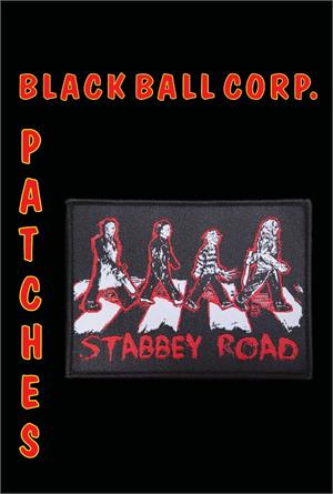 Stabbey Road by Big Chris - Woven Patch - 4"x3" - image