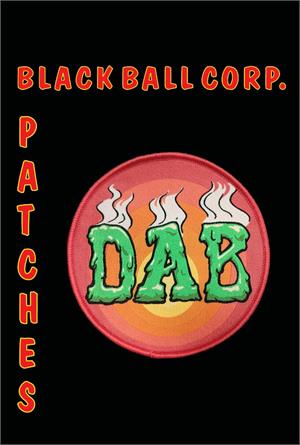 "DAB" Woven Patch - 4" Round-image