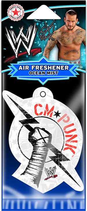 WWE Auto Air Freshener  CM Punk - Ocean Mist