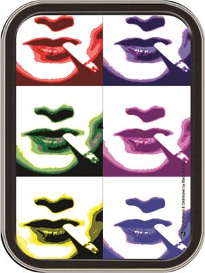 SMOKING POPART  LARGE STASH TIN