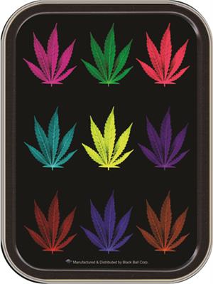 LEAF POPART  LARGE STASH TIN