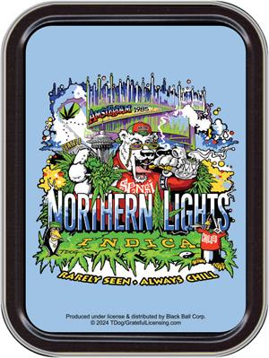 Northern Lights by TDog - Large Stash Tin Image