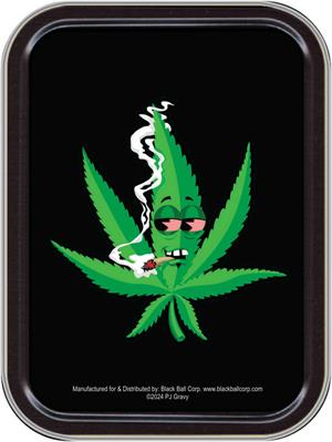 Stoned Leaf - Large Stash Tin Image