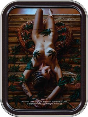 Lounging by Daveed Benito - Large Stash Tin Lounging by Daveed Benito - Large Stash Tin Image