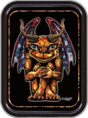 Gargoyle Large Stash Tin - Mike Dubois Image