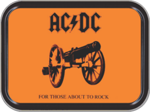 AC/DC For Those About To Rock Large Stash Tin Image