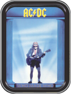 AC/DC Who Made Who Large Stash Tin Image