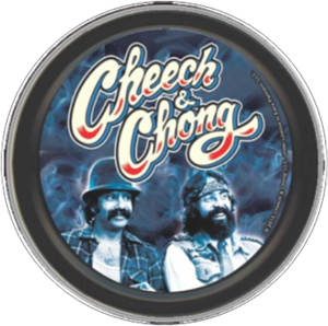 Cheech & Chong - Boys In Blue Round Stash Tin Image
