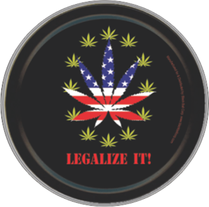 Legalize It Round Stash Tin Image