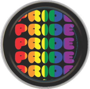 Pride Round Stash Tin Image