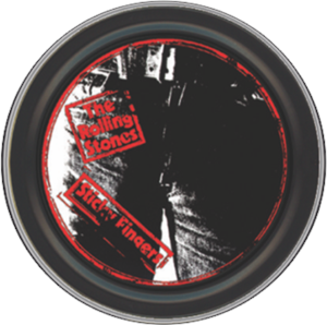  Rolling Stones Sticky Fingers Round Stash Tin Image