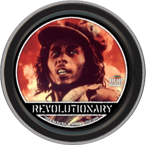 Bob Marley Revolutionary Round Stash Tin Image
