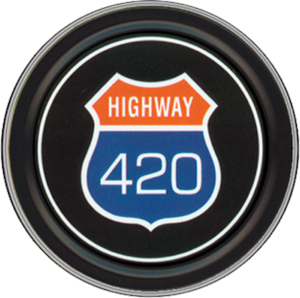 Hwy 4:20 Round Stash Tin Image
