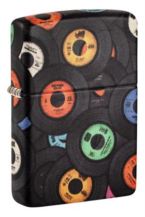 Records Design Zippo Lighter Image