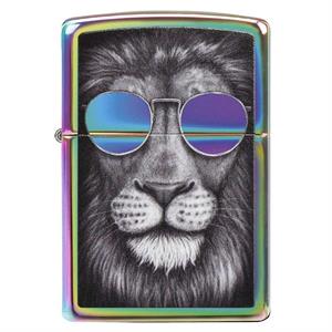 Lion in Sunglasses Zippo Lighter Image