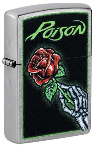 Poison Band Street Chrome Zipp Lighter image