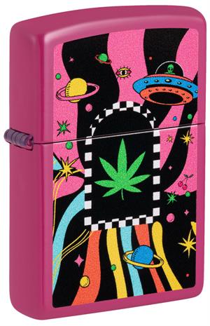 Cannabis Frequency Design Zippo Lighter image