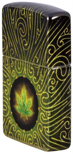 Cannabis Maze 540 Fusion Design Zippo Lighter image