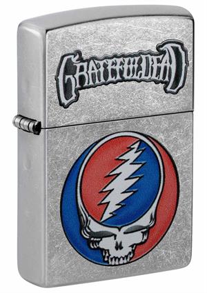 Grateful Dead Steal Your Face Street Chrome Zippo Lighter Grateful Dead Steal Your Face Street Chrome Zippo Lighter image