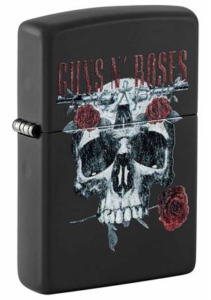 Guns N Roses Black Matte Zippo Lighter Image