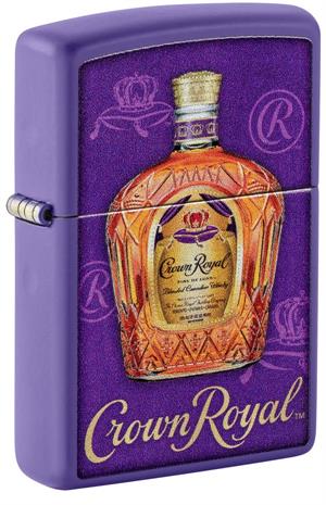 Crown Royal Deluxe Purple Matte Zippo Lighter Crown Royal Deluxe Purple Matte Zippo Lighter image