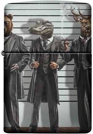 Unusual Suspects by Daveed Benito - Wrapped 540 Print Zippo Lighter Image