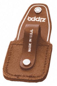 LIGHTER POUCH W/ LOOP - BROWN
