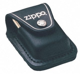 LIGHTER POUCH W/ CLIP - BLACK