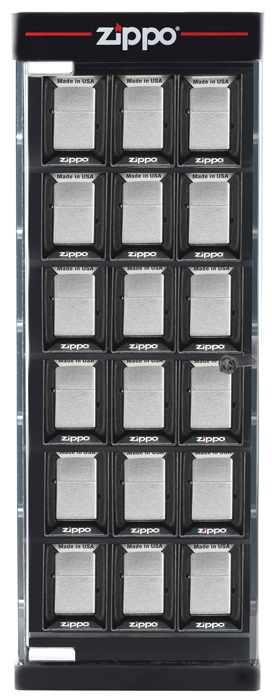 Zippo 18 Piece Display Image