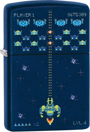Pixel Game Design Zippo Lighter Image