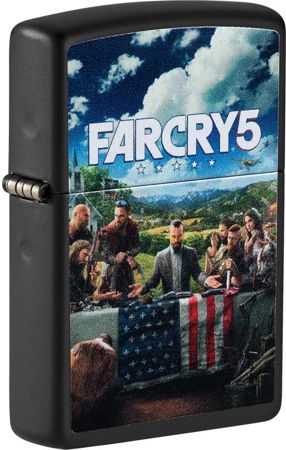 Far Cry 5 Black Matte Zippo Lighter Image