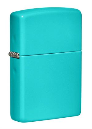 Turquoise Matte Zippo Lighter Image