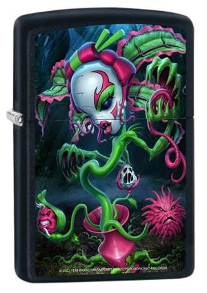 ICP Yum Yum by Tom Wood Black Matte Zippo Lighter Image