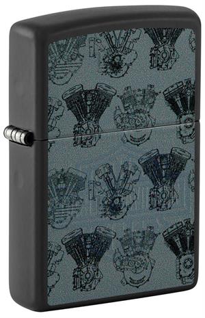 Harley-Davidson Glow in the Dark Design Zippo Lighter Image