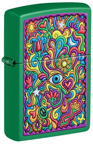 Trippy Design Zippo Lighter Image
