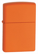ORANGE MATTE ZIPPO LIGHTER - 231