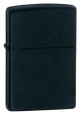 BLACK MATTE #218 - ZIPPO LIGHTER - 218