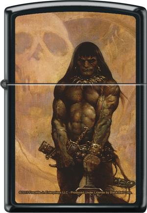 BARBARIAN by: FRANK FRAZETTA - ZIPPO