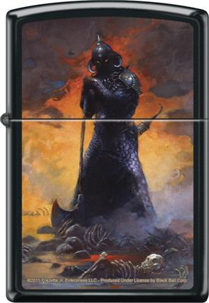 DEATH DEALER THREE by: FRANK FRAZETTA - ZIPPO